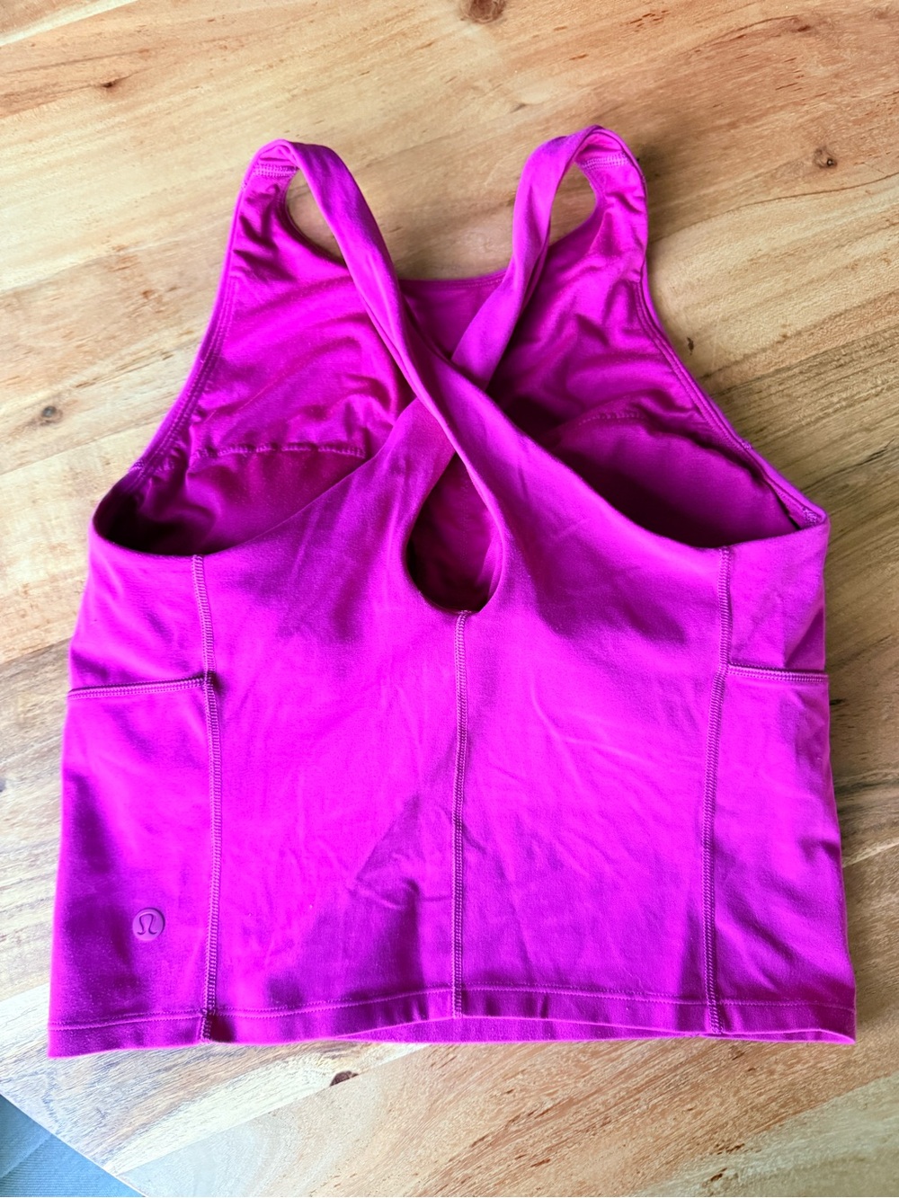 lululemon Key to Balance Built in Bra Performance Tank - Ripened Raspberry - Picture 3 of 5